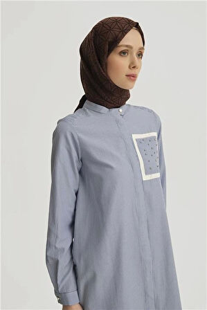 Armine Trend Tunik 24YT499 Mavi