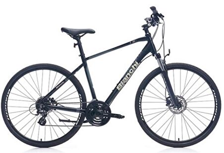 BIANCHI T0014FS ERKEK ŞEHİR BİSİKLETİ 470H HD 28 JANT 24 VİTES SİYAH BEİGE YS728