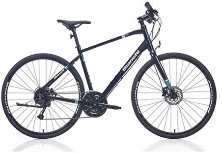 BIANCHI T0011 ERKEK ŞEHİR BİSİKLETİ 535H HD 28 JANT 27 VİTES SİYAH CELESTE YS7322