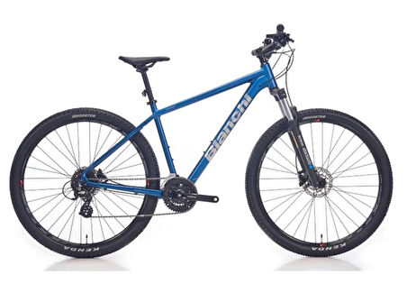 BIANCHI MAGMA 29S CUES ERKEK DAĞ BİSİKLETİ 430H HD 29 JANT 18 VİTES BLUE VELVET SILVER GLOSS