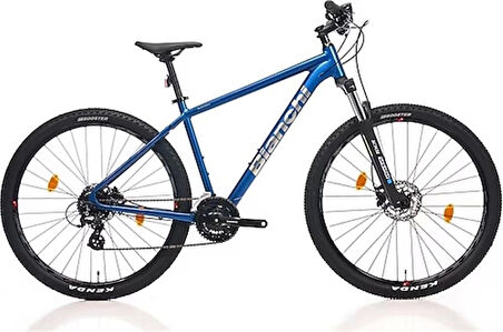 BIANCHI MAGMA 29.1 ERKEK DAĞ BİSİKLETİ 430H HD 29 JANT 24 VİTES ALTUS BLUE VELVET SİLVER GLOSS