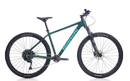 ALU  MAGMA COMP 9.1 530H CUES 1X10S - SUNTOUR X1 FORK /PQ GREEN MATT / CKM METALIZE CELESTE GLOSS