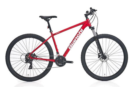 BIANCHI MAGMA 29.3 ERKEK DAĞ BİSİKLETİ 430H HD 29 JANT 21 VİTES TOURNEY RED GLOSSY
