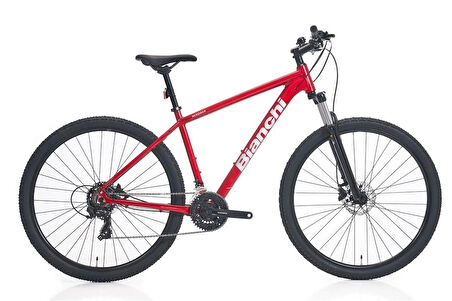 BIANCHI MAGMA 29.3 ERKEK DAĞ BİSİKLETİ 480H HD 29 JANT 21 VİTES TOURNEY RED GLOSSY