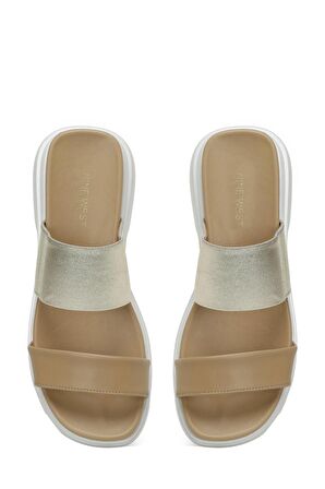 GAGAS 3FX Camel Kadın Terlik