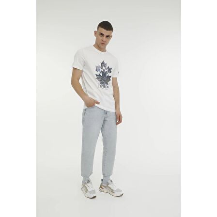 Lumberjack  3M ML NEW YORK 11OTBL01 3FX BEYAZ Erkek Tshirt