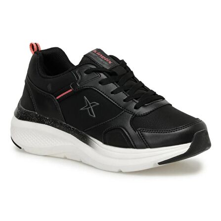 KINETIX 3W CINTIA PU W 3PR BAYAN SPOR AYAKKABI SIYAH_GRI Siyah-Gri