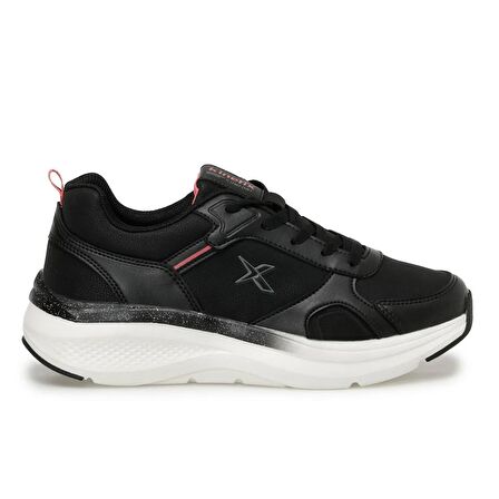 KINETIX 3W CINTIA PU W 3PR BAYAN SPOR AYAKKABI SIYAH_GRI Siyah-Gri