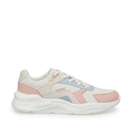 KINETIX 3W LINARA PU W 3PR BAYAN SPOR AYAKKABI EKRU_PEMBE EKRU_PEMBE
