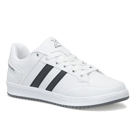 KINETIX 3W KORT PU 3PR ERKEK SPOR AYAKKABI BEYAZ,GRI 40/45 Beyaz - Gri