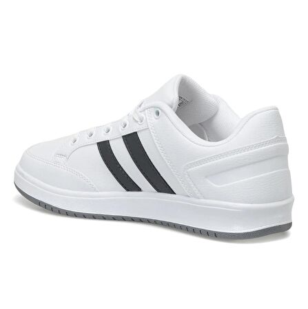 KINETIX 3W KORT PU 3PR ERKEK SPOR AYAKKABI BEYAZ,GRI 40/45 Beyaz - Gri