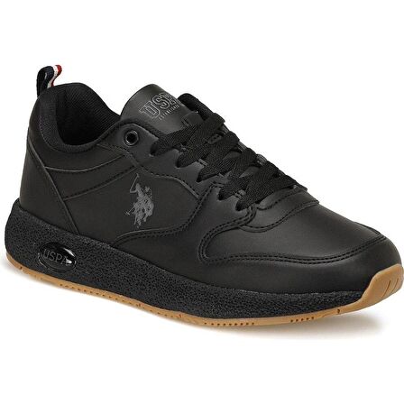 U.S.POLO ASSN ANGEL 3PR SİYAH COMFORT CASUAL GÜNLÜK SPOR AYAKKABI