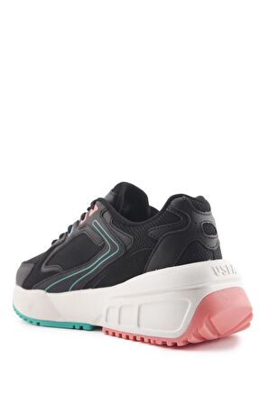 U.S Polo Assn. ORENDA 3PR Kadın Spor Ayakkabı Siyah 36-40 