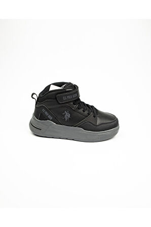 U. S. Polo Assn 101392183 Sparta Siyah Çocuk Bilekli Sneaker