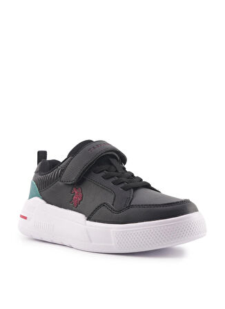 U.S. Polo Assn. Siyah Erkek Çocuk Sneaker 3W THALES JR 3PR