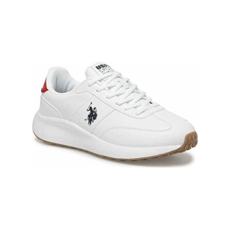 U.S.POLO ASSN REMUS 3PR BEYAZ COMFORT CASUAL ANATOMİK GÜNLÜK SPOR AYAKKABI