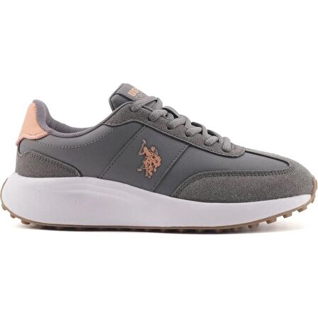 U.S.POLO ASSN REMUS 3PR GRİ COMFORT CASUAL UNİSEX SPOR AYAKKABISI