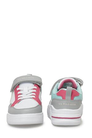 THALES JR 3PR Beyaz Kız Çocuk Sneaker-Beyaz Mint  Pembe