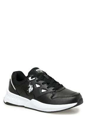 U.S.POLO ASSN VICE 3PR SİYAH COMFORT CASUAL ANATOMİK GÜNLÜK SPOR AYAKKABI