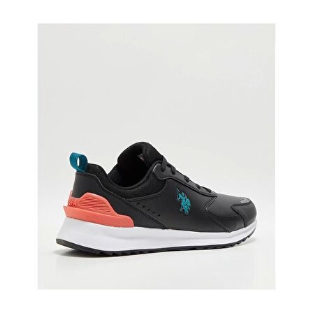 U.S.POLO ASSN.OLIVER 3PR SİYAH COMFORT CASUAL GÜNLÜK SNEAKER SPOR AYAKKABI