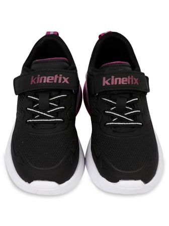 Kinetix Kız Çocuk Spor Ayakkabı 26-30 Numara Siyah