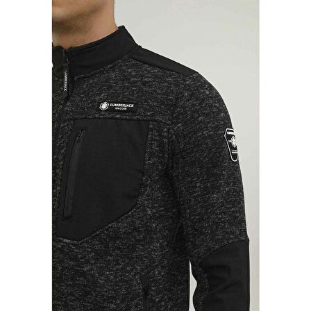 A10139853308010 101398533 Ml Bryan 7Ck25 3Pr Lumberjack Erkek Sweat SİYAH