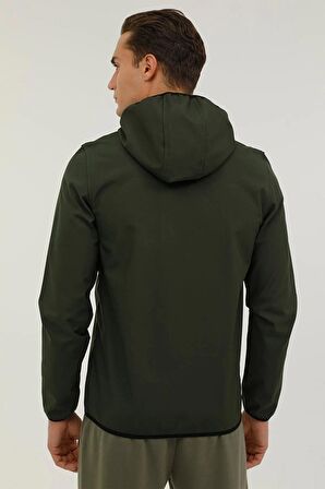 Lumberjack 3w ML Bs 1GT16 3PR Kapüşonlu Slim Fit Erkek Softshell Mont