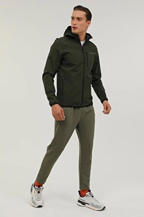 Lumberjack 3w ML Bs 1GT16 3PR Kapüşonlu Slim Fit Erkek Softshell Mont