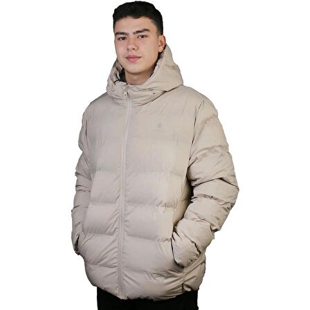 LUMBERJACK NOLAN 2SN22 3PR BEJ  KAPŞONLU ERKEK SPOR MONT