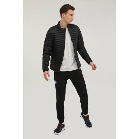 LUMBERJACK PERRY 1SN21 3PR SİYAH İNCE CASUAL ŞİŞME ERKEK MONT