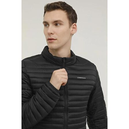 LUMBERJACK PERRY 1SN21 3PR SİYAH İNCE CASUAL ŞİŞME ERKEK MONT