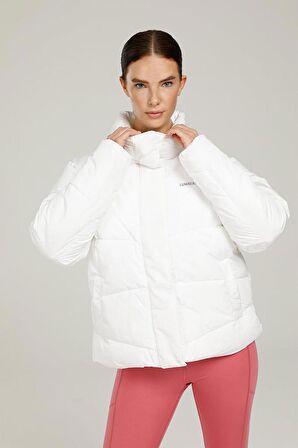 Lumberjack WL AGATA 2CT787 3PR Kadın Mont Beyaz XS-XL 