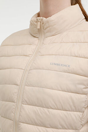 Lumberjack WB PADDED 1SN28 3PR Kadın Mont Ekru