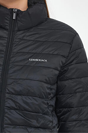 Lumberjack WB PADDED 1SN28 3PR Kadın Mont Siyah