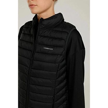 LUMBERJACK WB VEST 4SN34 3PR SİYAH UNİSEX GÜNLÜK SPOR YELEK