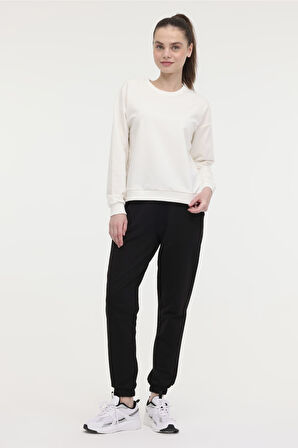 WB C NECK 16SN82 3PR Ekru Kadın Sweatshirt