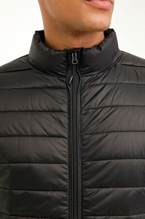 MB BASIC PADDED COAT 3PR Siyah Erkek Mont