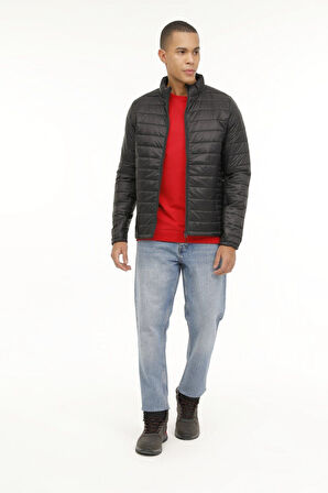 MB BASIC PADDED COAT 3PR Siyah Erkek Mont