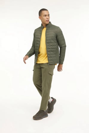 Kinetix MB BASIC PADDED COAT 3PR Haki Erkek Mont
