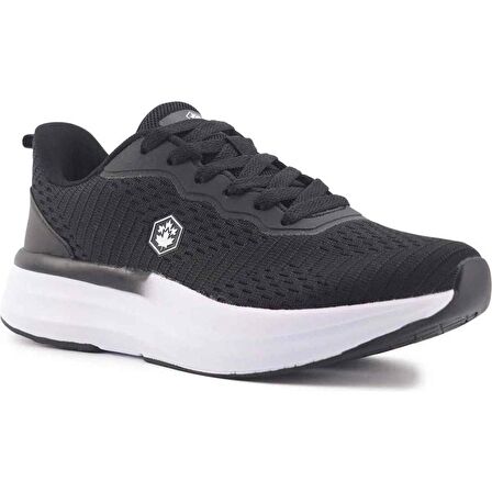 LUMBERJACK MERIDA 3PR SİYAH MEMORY FOAM HAFIZALI TABANLI SPOR AYAKKABI
