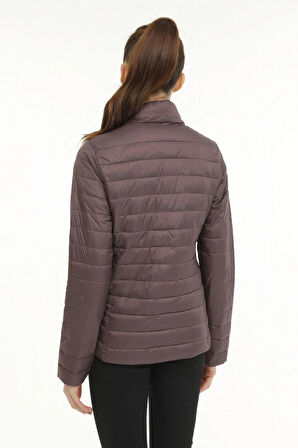 Lumberjack WB PADDED 1SN28 3PR Kadın  Mürdüm Mont & Kaban