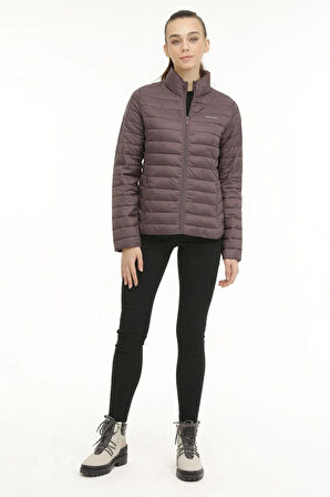 Lumberjack WB PADDED 1SN28 3PR Kadın  Mürdüm Mont & Kaban