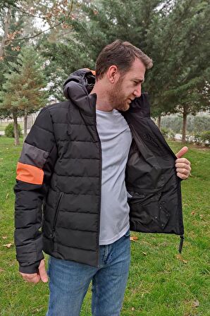 Lumberjack ML TALOS 2LE-81 3PR Erkek Mont Siyah S-XXL 