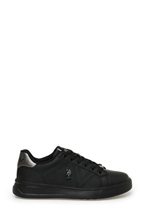 U.S. Polo Assn. EXTRA 3PR Kadın  Siyah Sneaker