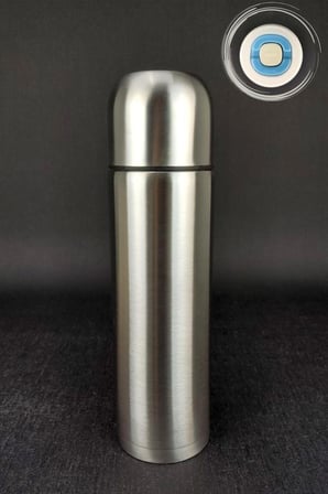 Digithome Paslanmaz Çelik Termos Bardak 500 Ml Gri - MNB05358 C1-1-154