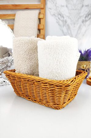 Digithome Rattan Banyo ve Makyaj Organizer Sepeti Dikdörtgen Düzenleyici 22 Cm Kahverengi - YK1449 - HYT C320.025