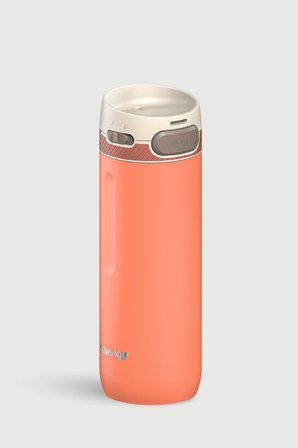 Stevig 4 Action Trigger-Control Çelik Termos 500 ML Turuncu ST-231