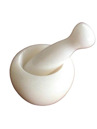 Menthe Mermer Mini Havan Beyaz 8