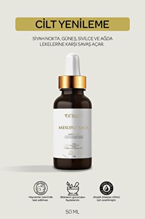 ORNATE Mezopotamya Canlandırıcı & Cilt Tonu Eşitleyici Leke Karşıtı Yüz Peeling Serum