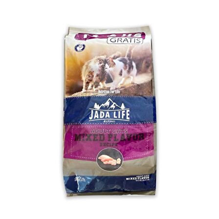 Jadawa Jada Life Karışık Lezzetli Yetişkin Kedi Maması 10+2 Kg